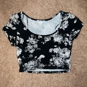 Flower Crop Top